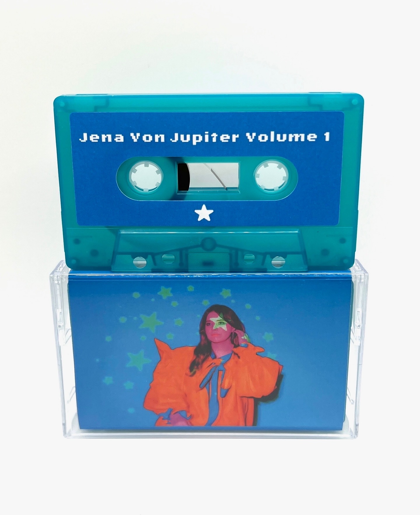 Blue cassette