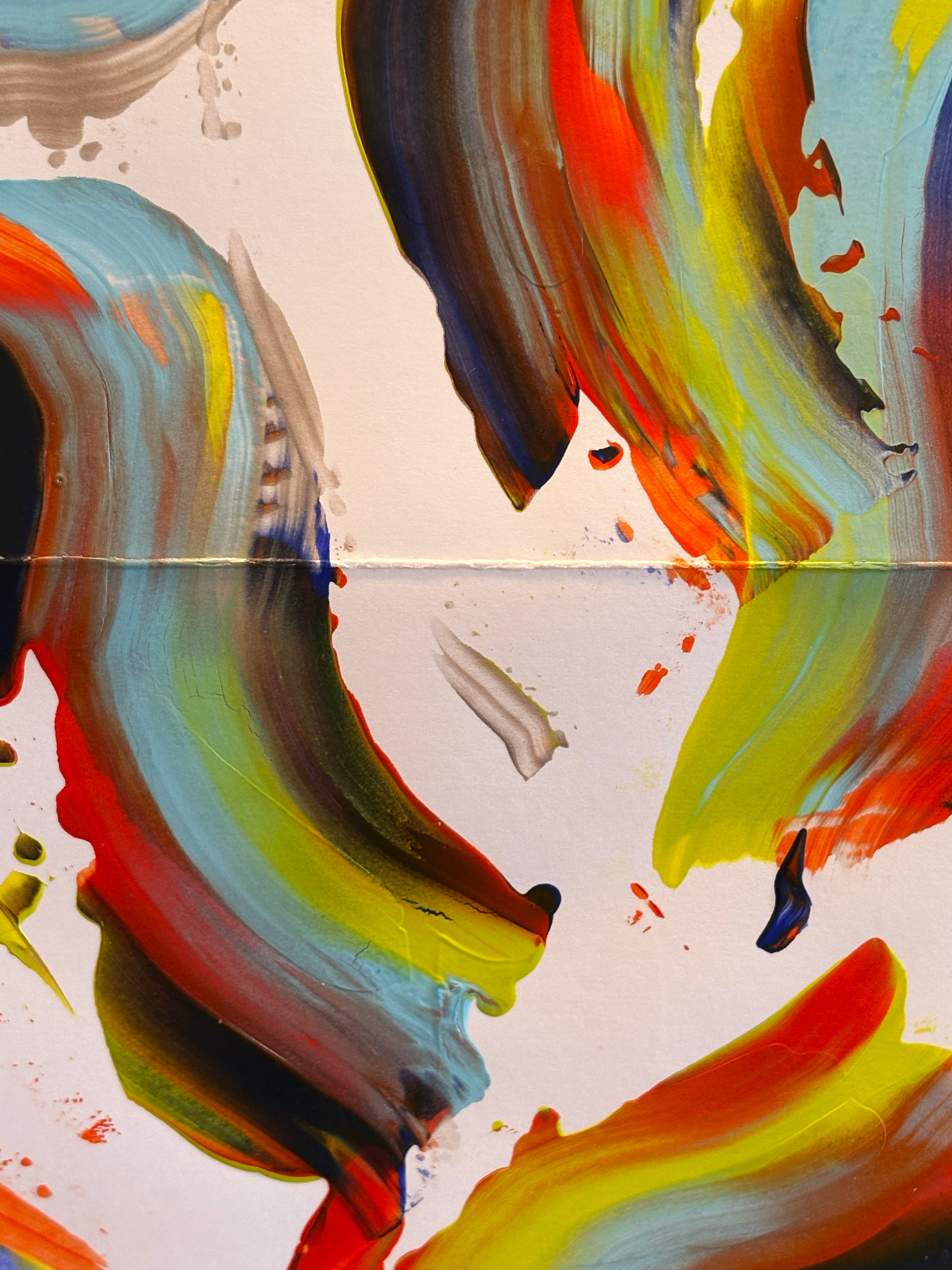 rainbow paint texture