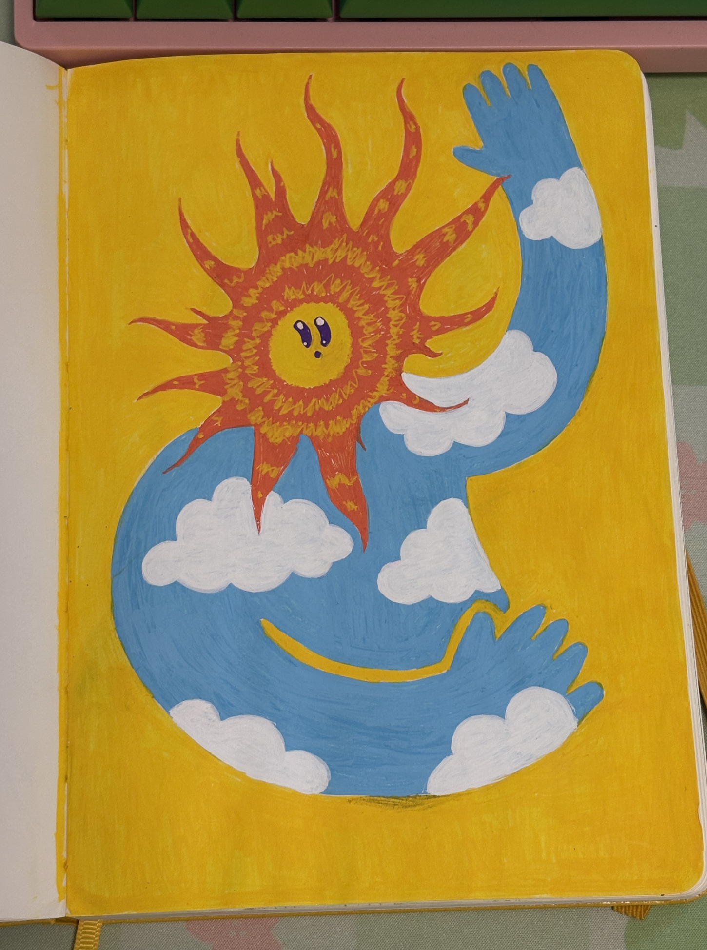 sketch of poster
